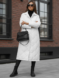Γυναικείο μπουφάν λευκό OZONEE JS/5M3177/281Z