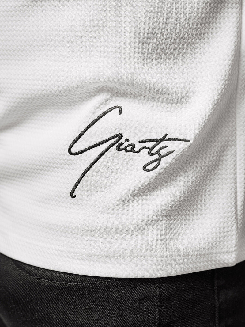 Ανδρικό μπλουζάκι λευκό OZONEE O/L1192