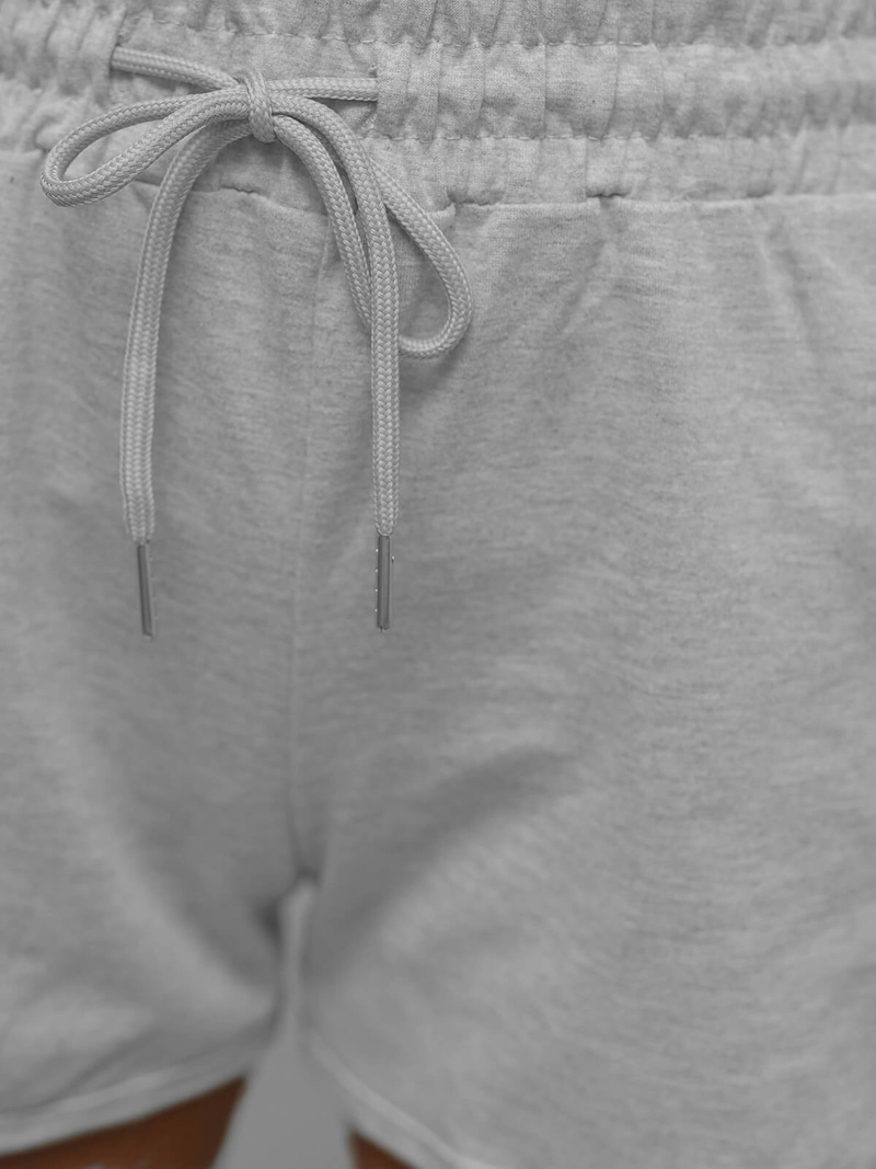 Γυναικείο σόρτς φόρμας γκρι OZONEE JS/8K1256/2Z