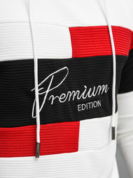 Ανδρικό Φούτερ λευκό OZONEE O/B7524Z