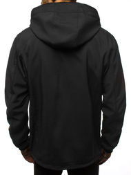 Ανδρικό μπουφάν Softshell μαύρο-πράσινο OZONEE GE/12266