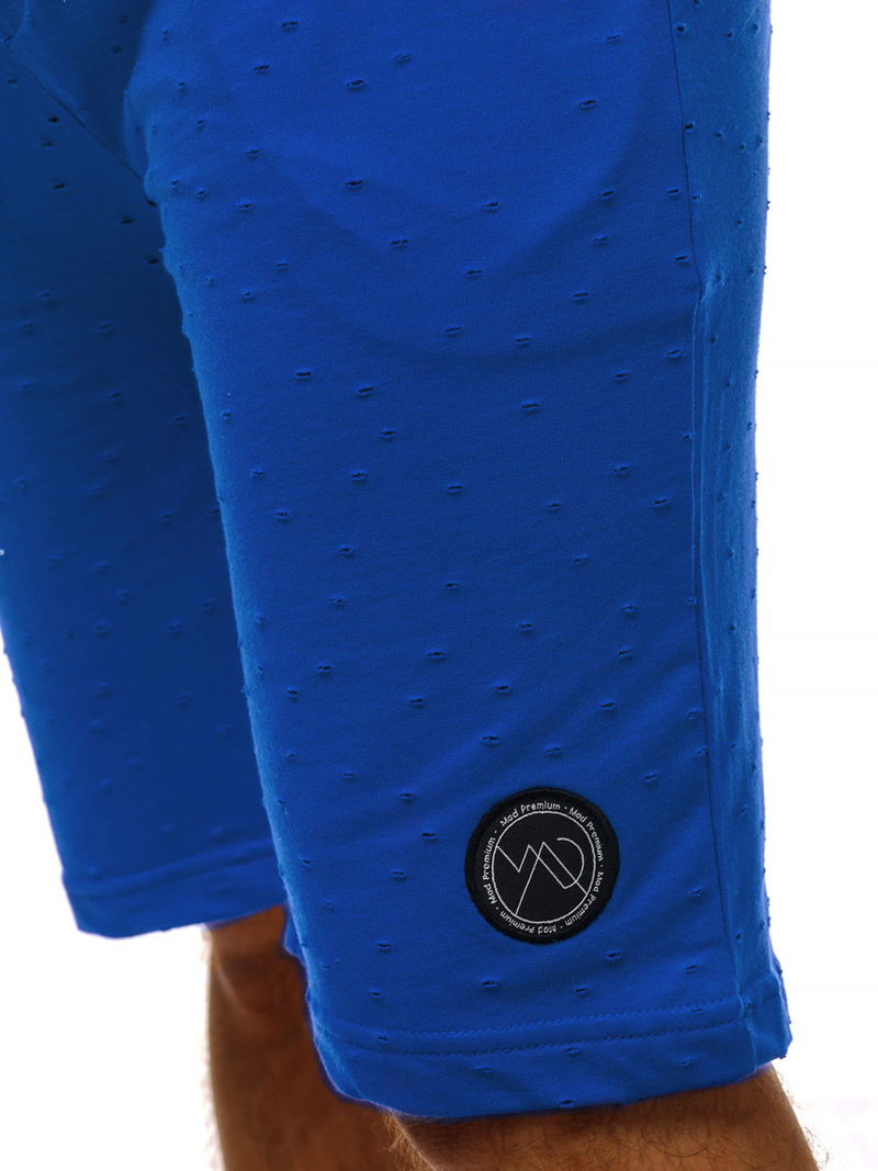 Ανδρικό αθλητικό σορτσάκι μπλε OZONEE MAD/2923