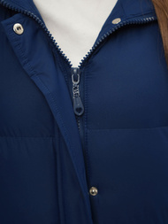 Γυναικείο αμάνικο μπουφάν ναυτικό μπλε OZONEE JS/M728/215