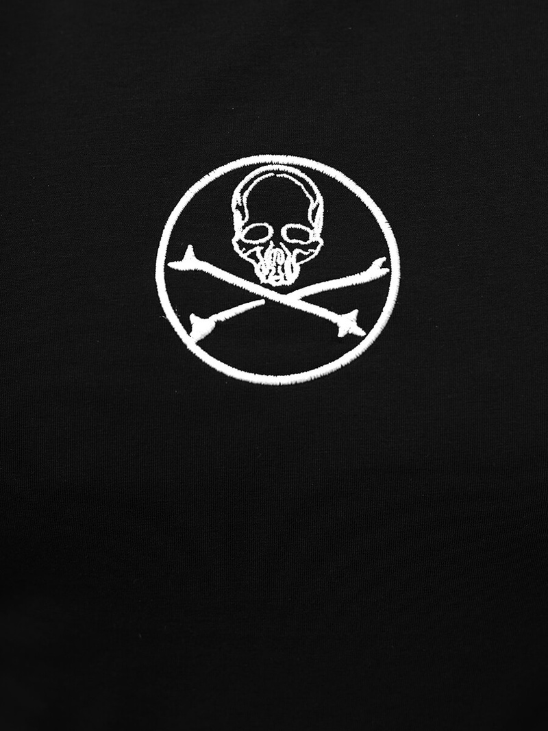 Ανδρικό μπλουζάκι μαύρο OZONEE NB/MT3040