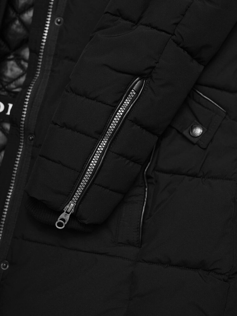 Γυναικείο μπουφάν μαύρο OZONEE O/W377