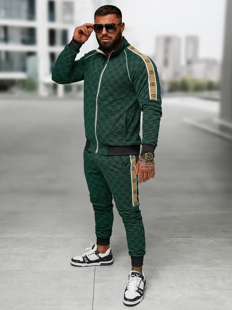 Ανδρικό σετ φόρμας Πράσινος OZONEE O/FF5110AB