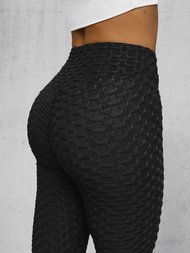 Γυναικείο κολάν μαύρο OZONEE JS/17K592/3