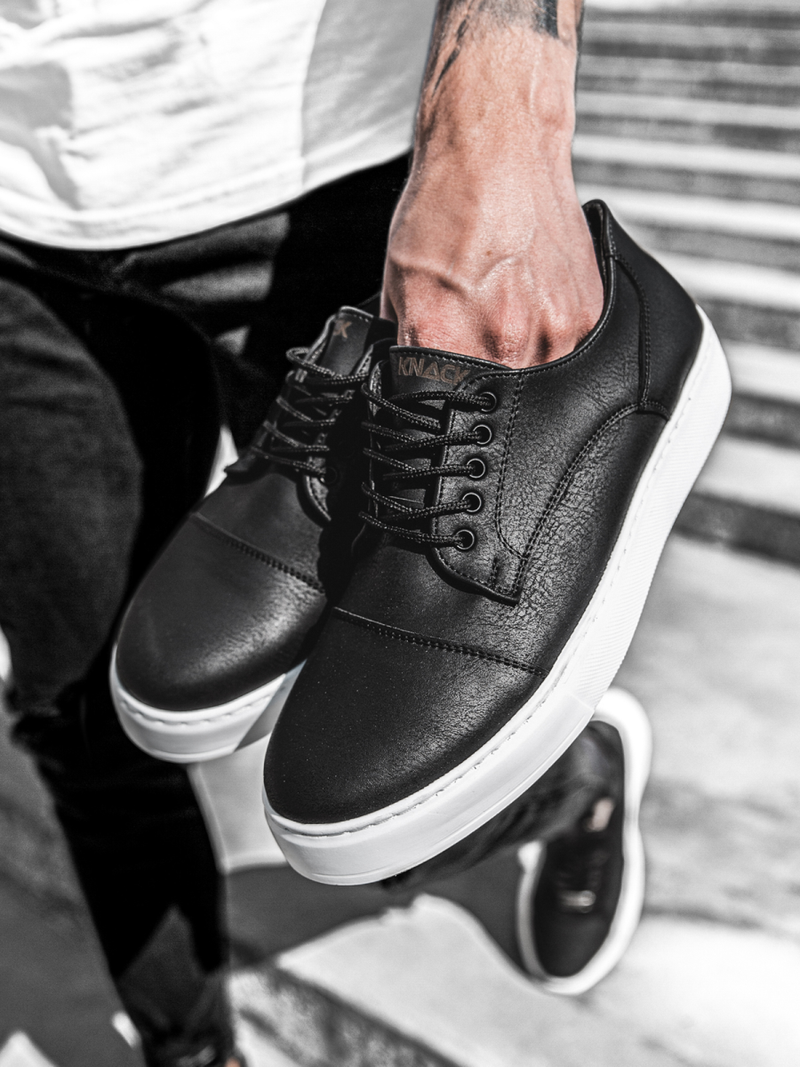 Ανδρικά Sneakers μαύρο OZONEE O/KN050