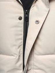 Ανδρικό μπουφάν εκρού OZONEE JS/31M5002