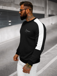 Ανδρικό Φούτερ Μαύρος OZONEE O/P2033