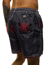 Ανδρικό μαγιό μαύρο OZONEE JS/ST073