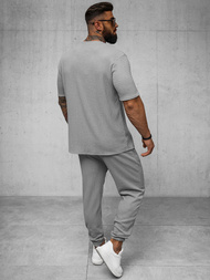 Ανδρικό μπλουζάκι Γκρί OZONEE O/Y960T