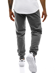 Ανδρικό παντελόνι φόρμας γραφίτη OZONEE JS/JZ11011