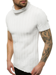 Ανδρικό μπλουζάκι λευκό OZONEE L/2294