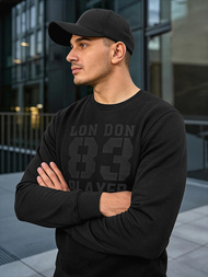 Ανδρικό Φούτερ μαύρο OZONEE JS/8B1976/3