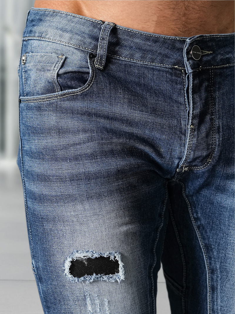 Ανδρικό τζιν παντελόνι μπλε OZONEE NB/MP0050BZ