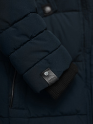 Γυναικείο μπουφάν ναυτικό μπλε OZONEE O/W377Z