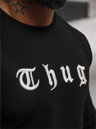 Ανδρικό Φούτερ μαύρο OZONEE O/T6612