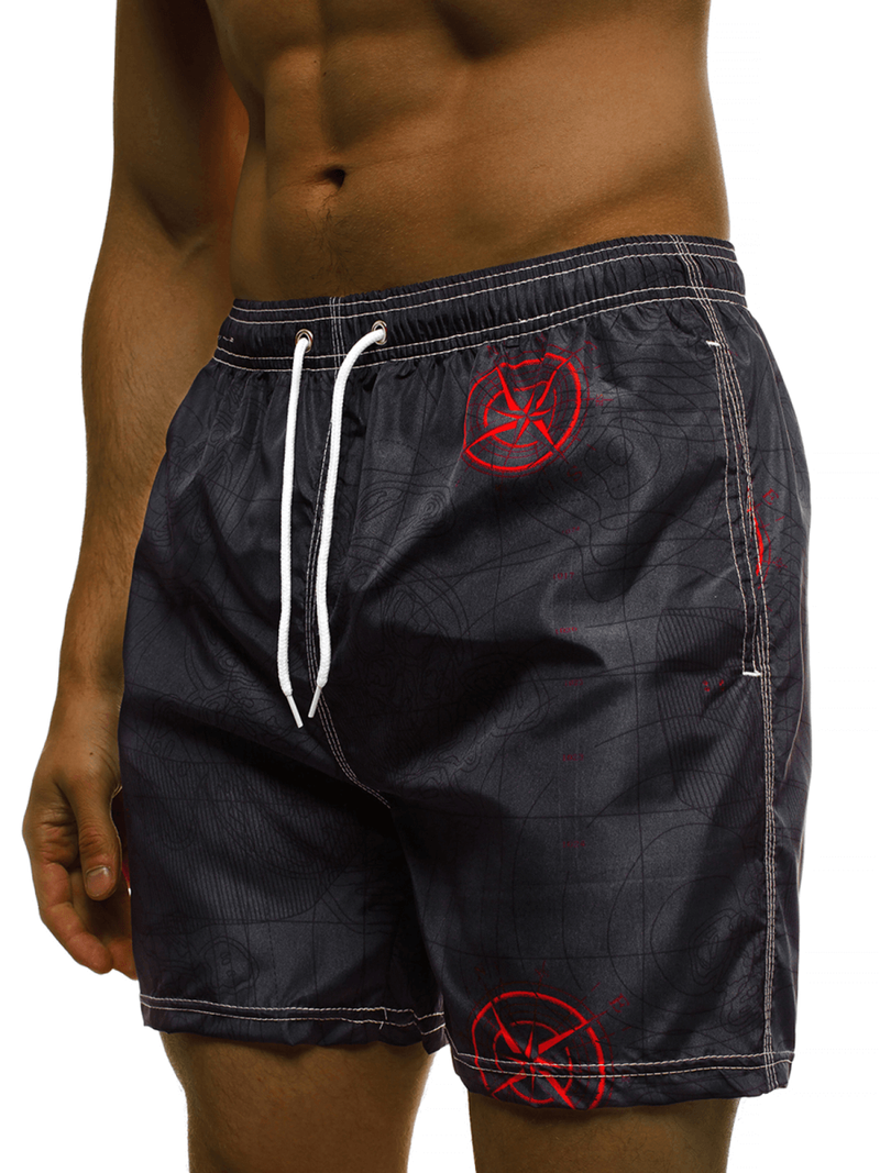 Ανδρικό μαγιό μαύρο OZONEE JS/ST073