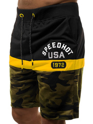 Ανδρικό σόρτς πράσινο OZONEE JS/KK300157