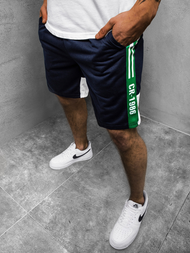 Ανδρικό σόρτς ναυτικό μπλε OZONEE JS/KS2501Z