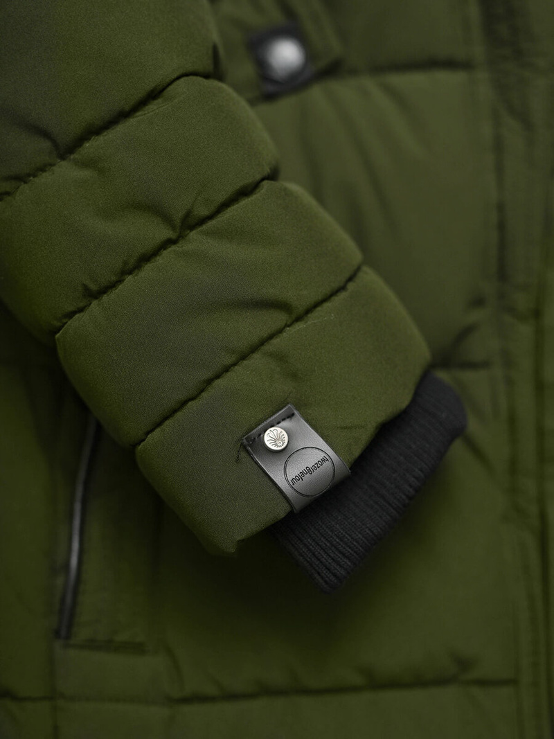 Γυναικείο μπουφάν χακί OZONEE O/W377