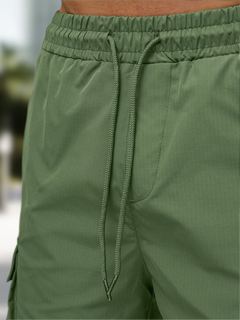 Ανδρικό σορτς χακί OZONEE JS/27K6538/60