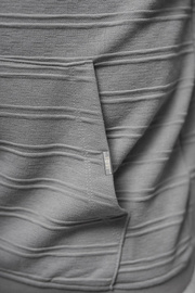 Ανδρικό Φούτερ με Κουκούλα Γκρί OZONEE O/TB2272