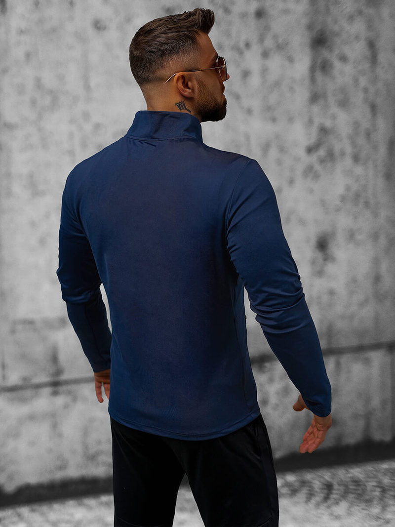 Ανδρικό χειμερινό μπουφάν ναυτικό μπλε OZONEE JS/M10308