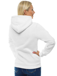 Γυναικείο φούτερ λευκό OZONEE JS/KSW2010