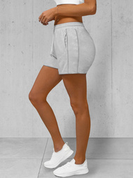 Γυναικείο σόρτς φόρμας γκρι OZONEE JS/8K952/2