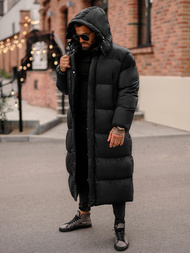 Ανδρικό χειμερινό μπουφάν μαύρο OZONEE O/M3202Z