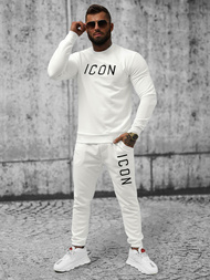 Ανδρικό σετ φόρμας λευκό OZONEE 20