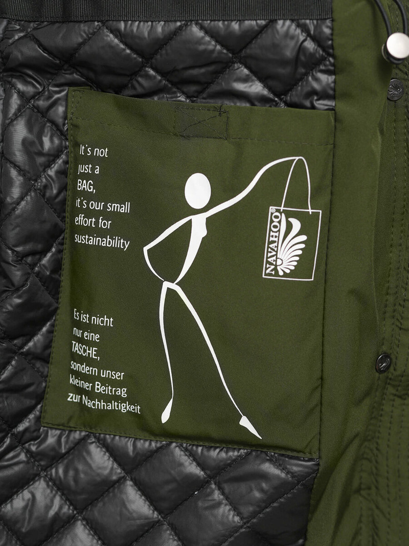 Γυναικείο μπουφάν χακί OZONEE O/W377