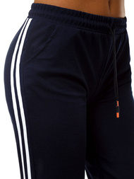 Γυναικείο παντελόνι φόρμας ναυτικό μπλε OZONEE JS/1020/D4