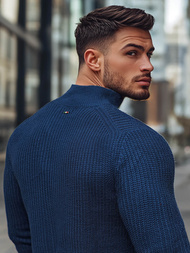 Ανδρικό πουλόβερ ναυτικό μπλε OZONEE NB/MM6020/6Z