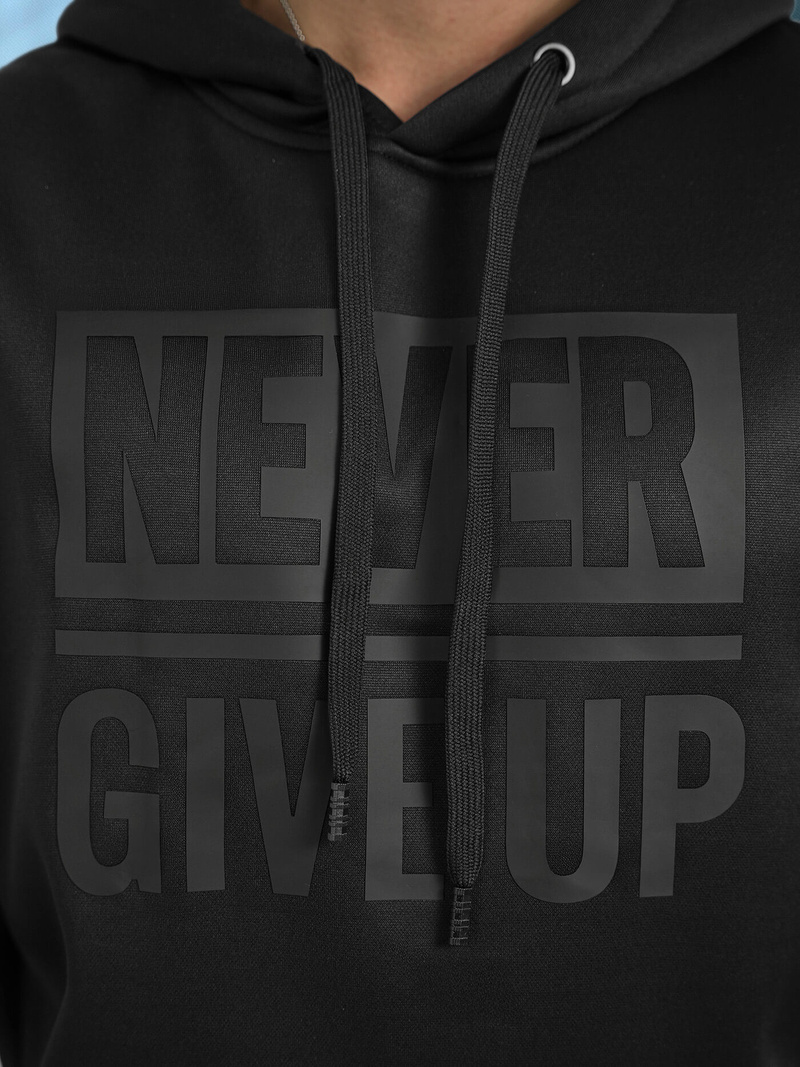 Ανδρικό Φούτερ με Κουκούλα μαύρο OZONEE JS/8B1983/3