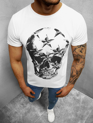 Ανδρικό μπλουζάκι λευκό OZONEE O/1296