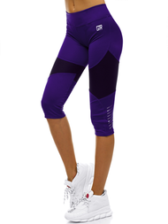 Γυναικείο κοντό κολάν μοβ OZONEE X/1254