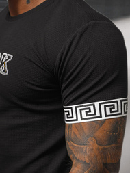 Ανδρικό μπλουζάκι μαύρο OZONEE O/T7571