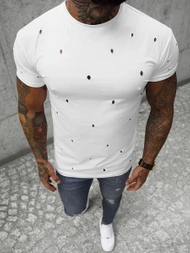 Ανδρικό μπλουζάκι λευκό OZONEE NB/3009Z