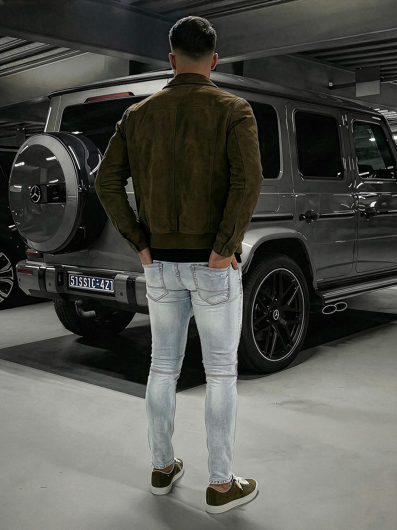 Ανδρικά τζιν Γαλάζιο OZONEE O/EM8889Z