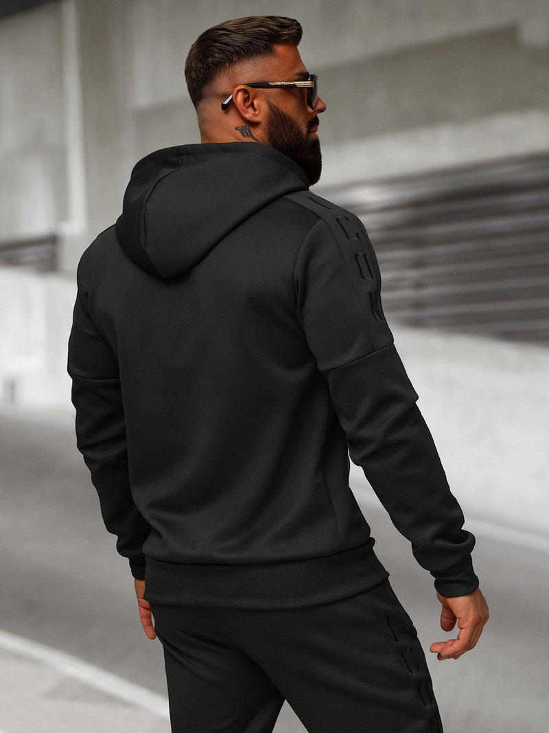 Ανδρικό σετ φόρμας μαύρο OZONEE O/LN11760