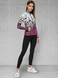 Γυναικείο σετ φόρμας δύο κομματιών ανοιχτό-ροζ OZONEE O/20401