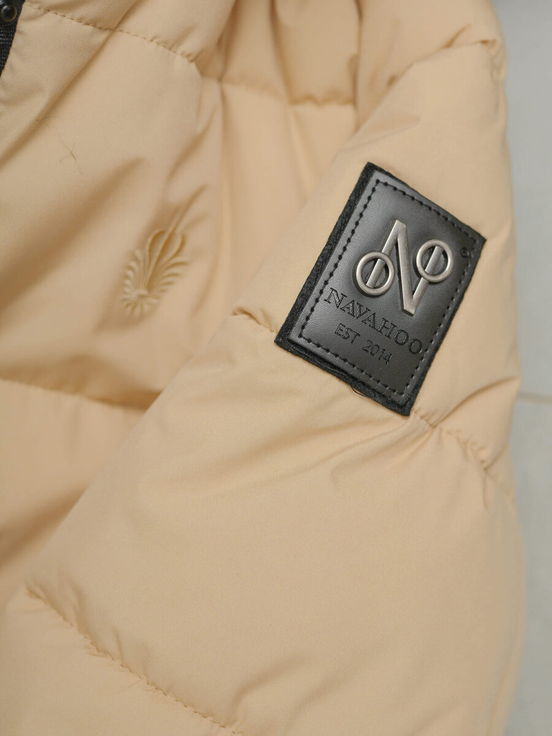 Γυναικείο μπουφάν μπεζ OZONEE O/W377