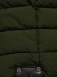 Γυναικείο μπουφάν χακί OZONEE O/W377Z