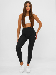 Γυναικείο κολάν μαύρο OZONEE JS/17K580/3