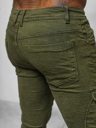 Ανδρικό παντελόνι jogger πράσινο OZONEE O/E6979J