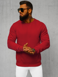 Ανδρικό Φούτερ σκούρο Κόκκινο OZONEE JS/2001-10Z