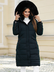 Γυναικείο μπουφάν ναυτικό μπλε OZONEE O/W377Z